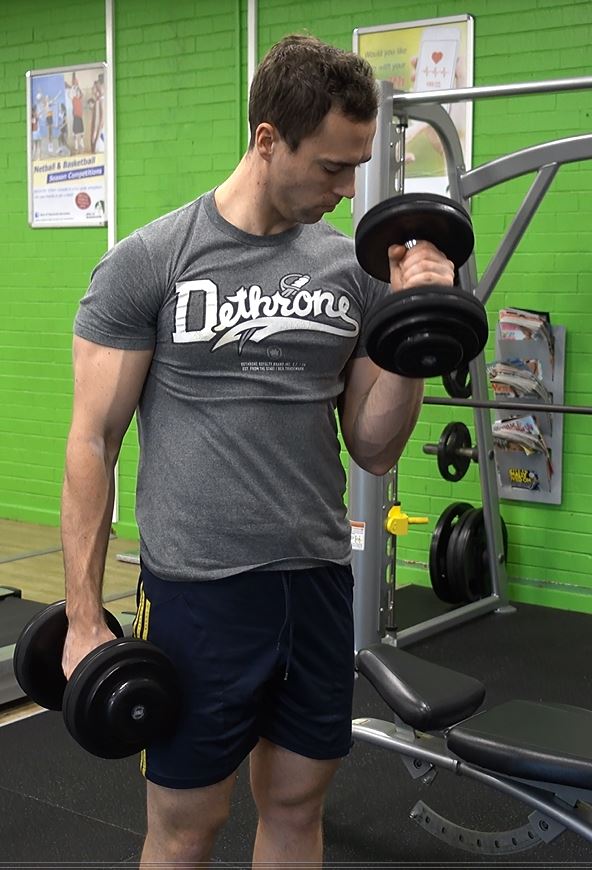 Hammer curl dumbbell Which Grip