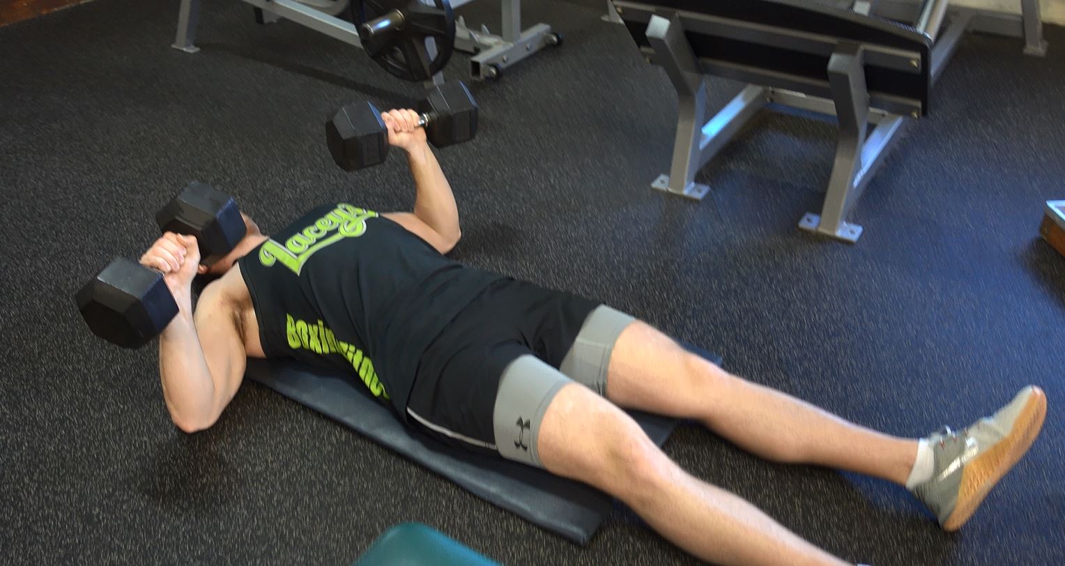 How To: Dumbbell Floor Press