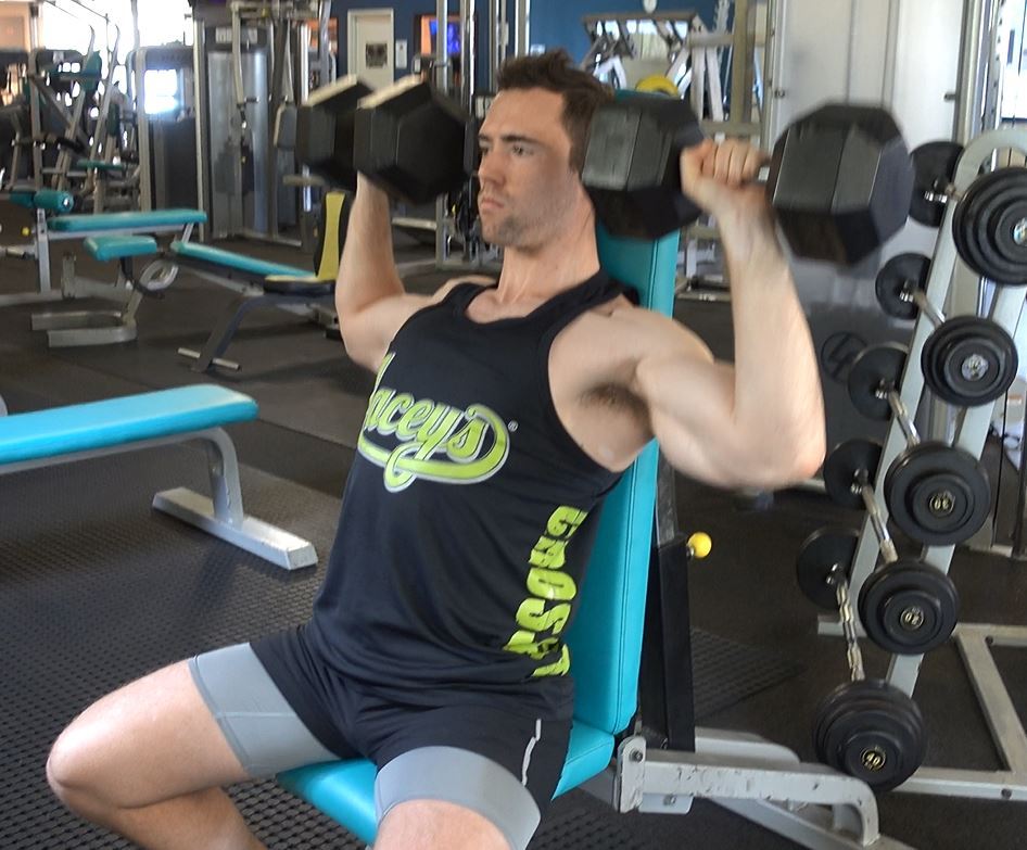 How To: Dumbbell Shoulder Press