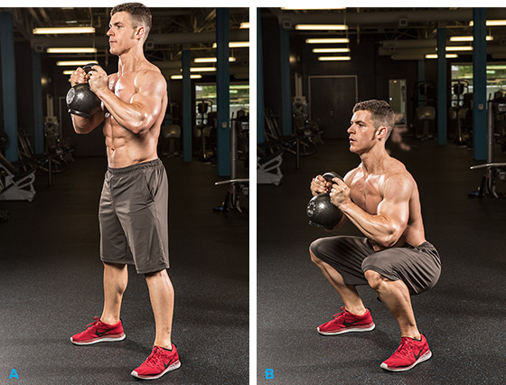 Goblet Squats For Explosive Leg Power, Core Strength & Mobility