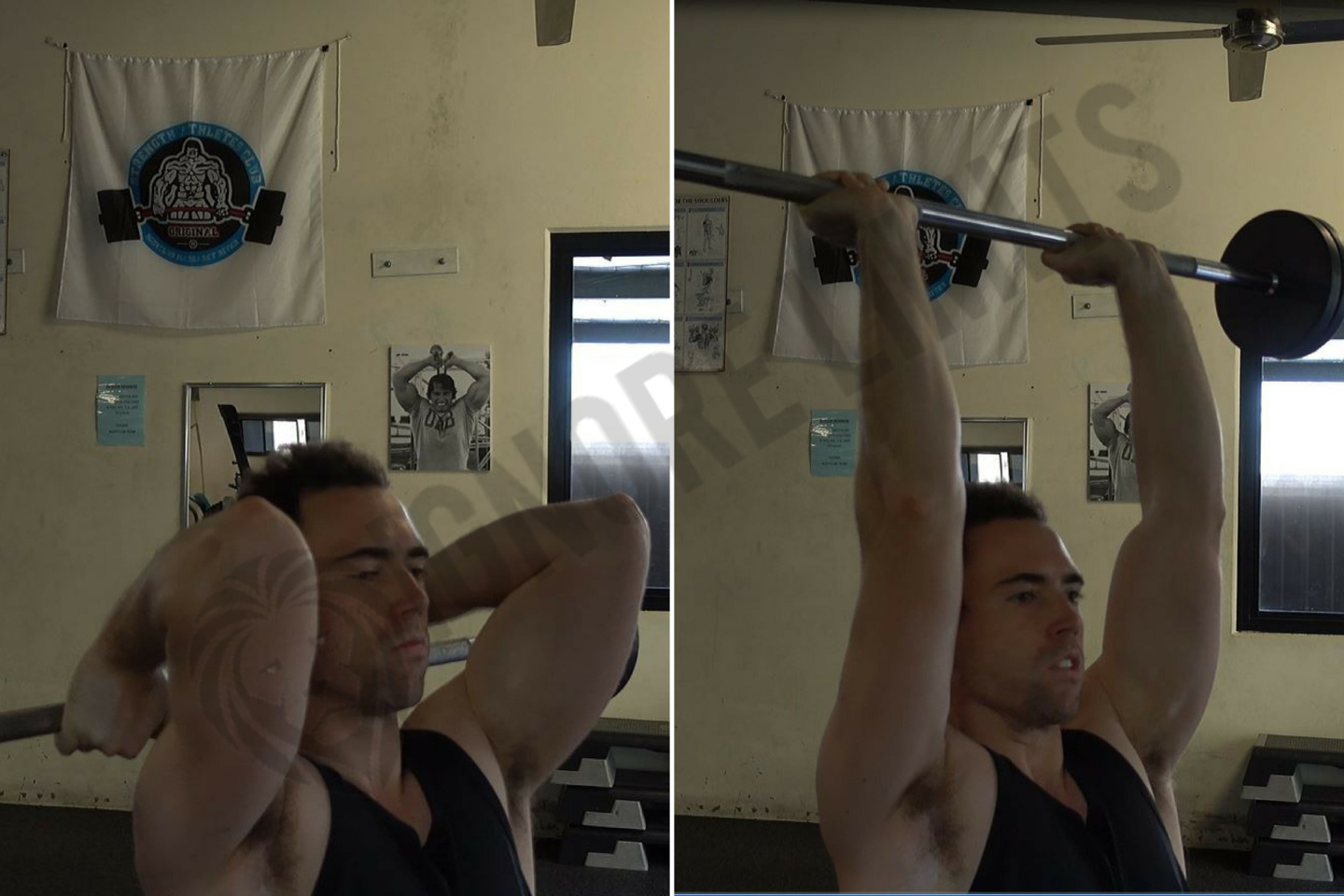 How To: Barbell Overhead Triceps Extension