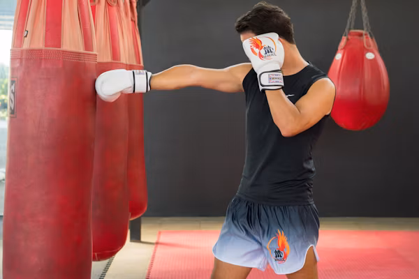 Double Jab Right Hook Boxing Combination