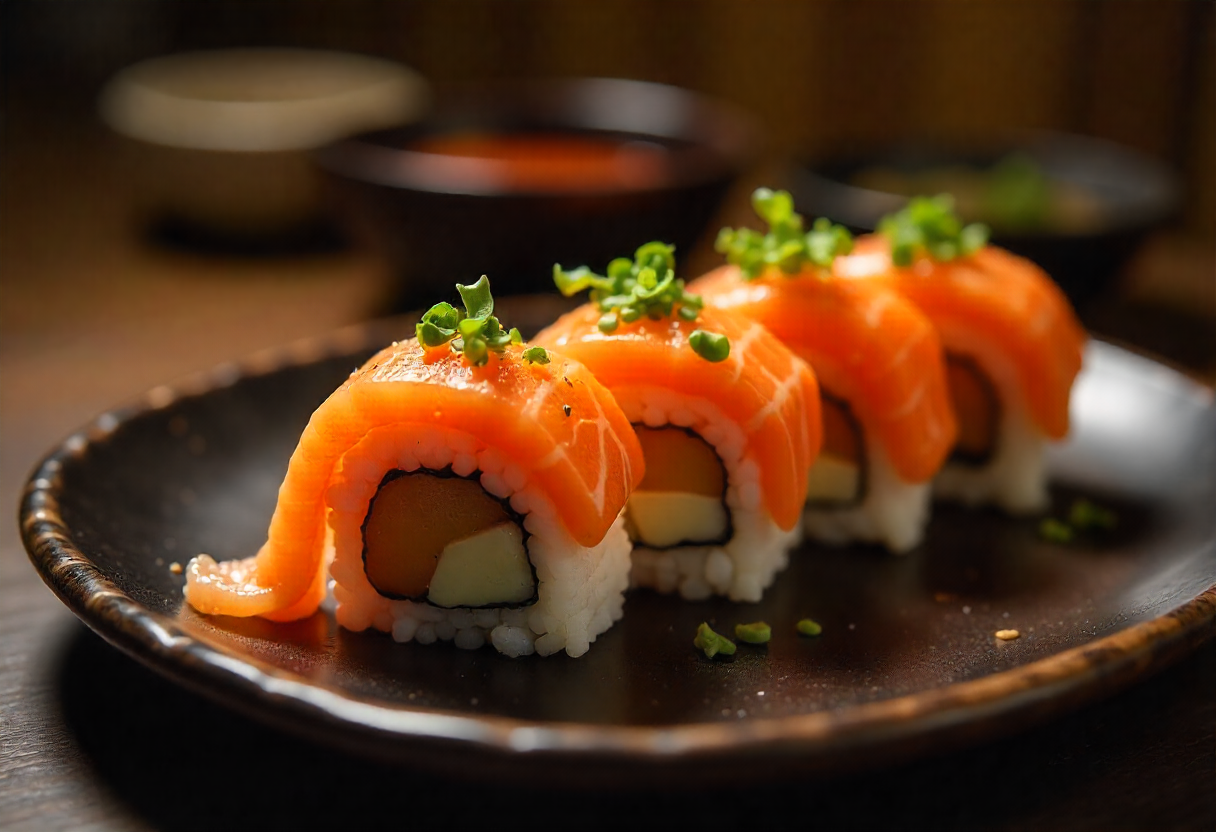 Sushi Order Topped With Salmon NYT: A Delicious Clue Behind the Roll