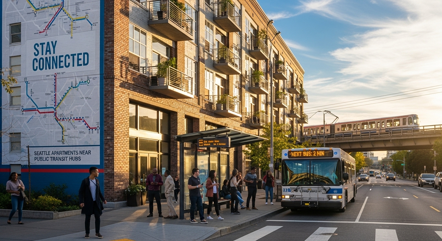 Stay Connected: Seattle Apartments Near Public Transit Hubs